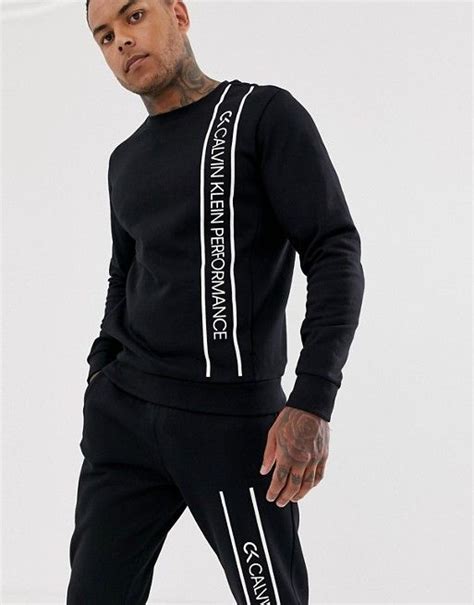 calvin klein sweatsuit men